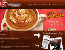 Tablet Screenshot of caferama.com